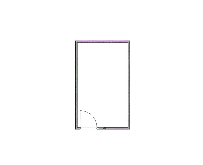 Floor plan of Flexible Office Space for Rent at 340-350 N Sam Houston Pkwy E A1019