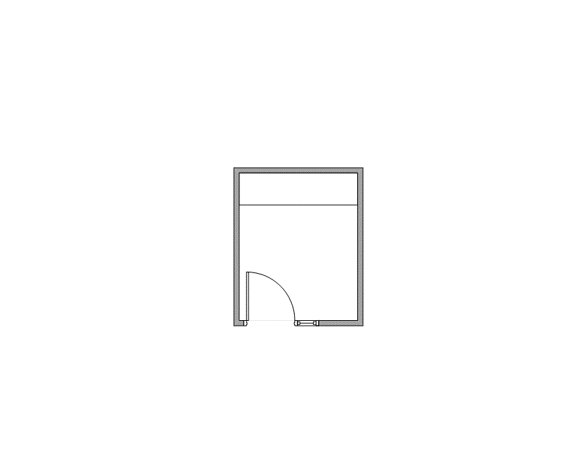Floor plan of Flexible Office Space for Rent at 340-350 N Sam Houston Pkwy E A1028