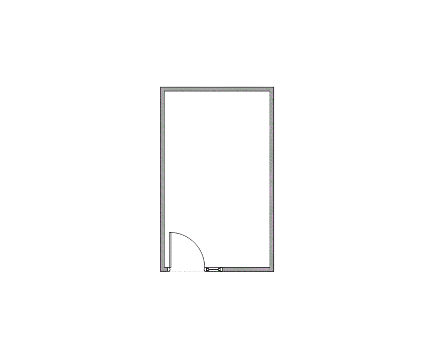 Floor plan of Flexible Office Space for Rent at 340-350 N Sam Houston Pkwy E A1030