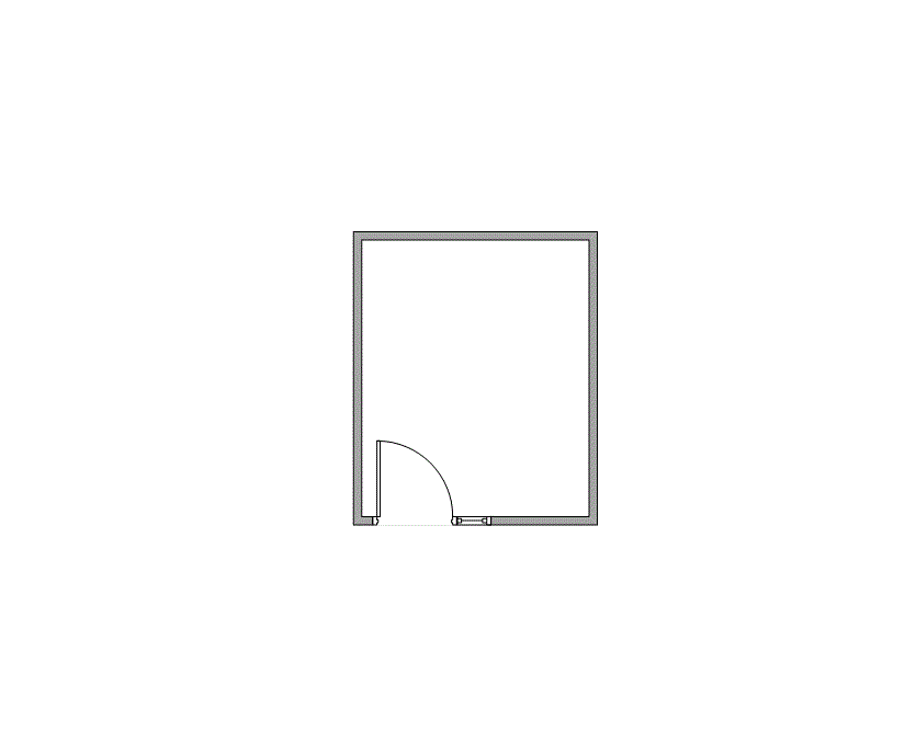 Floor plan of Flexible Office Space for Rent at 340-350 N Sam Houston Pkwy E A1040