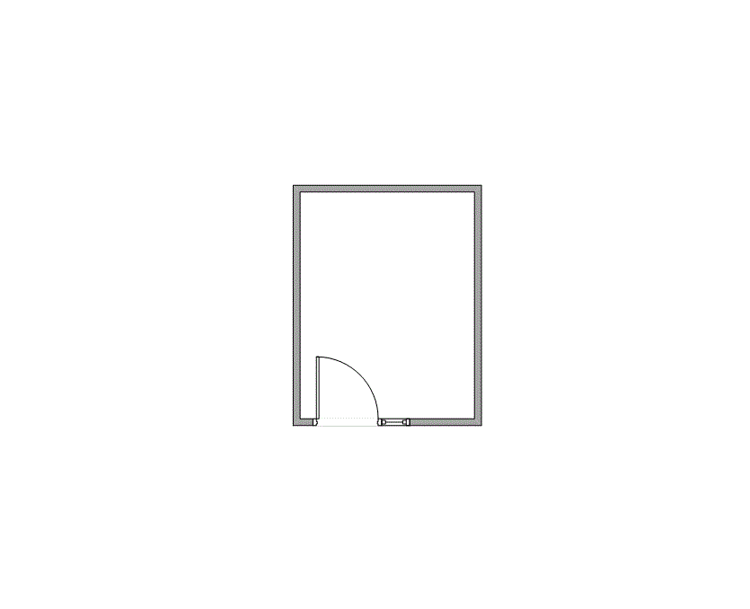 Floor plan of Flexible Office Space for Rent at 340-350 N Sam Houston Pkwy E A1041