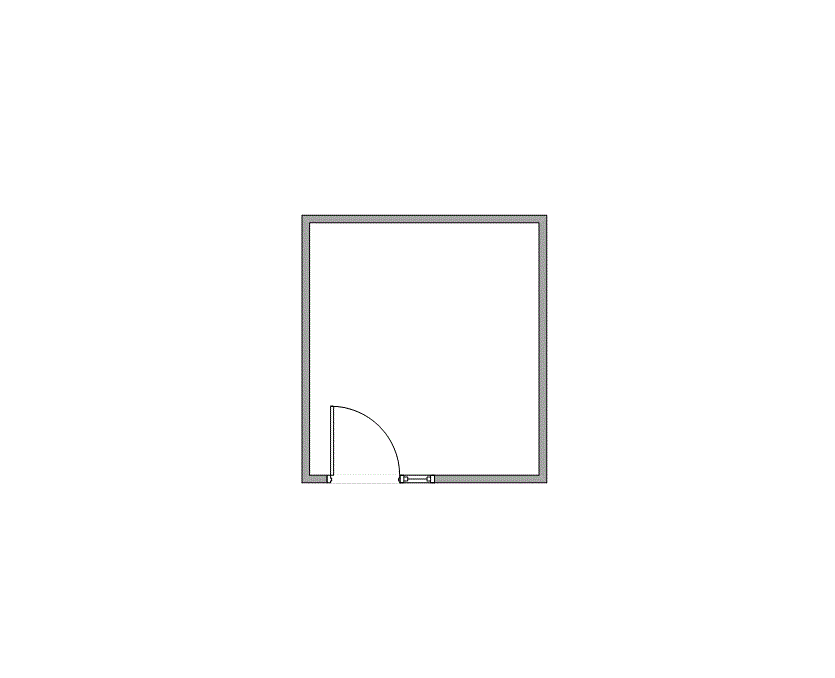 Floor plan of Flexible Office Space for Rent at 340-350 N Sam Houston Pkwy E A1043