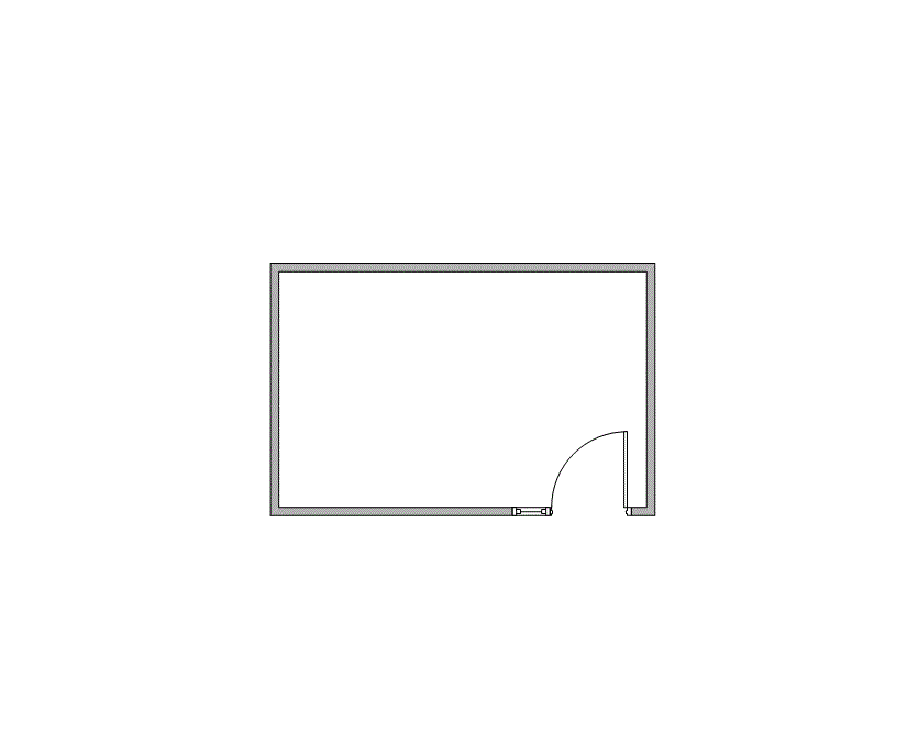 Floor plan of Flexible Office Space for Rent at 340-350 N Sam Houston Pkwy E A2037