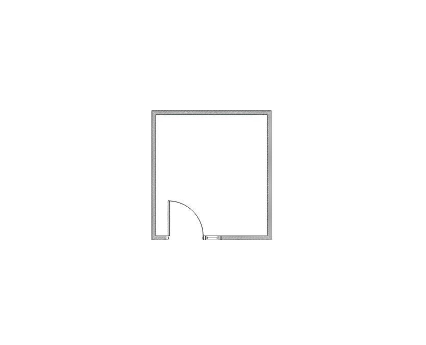 Floor plan of Flexible Office Space for Rent at 340-350 N Sam Houston Pkwy E A2049