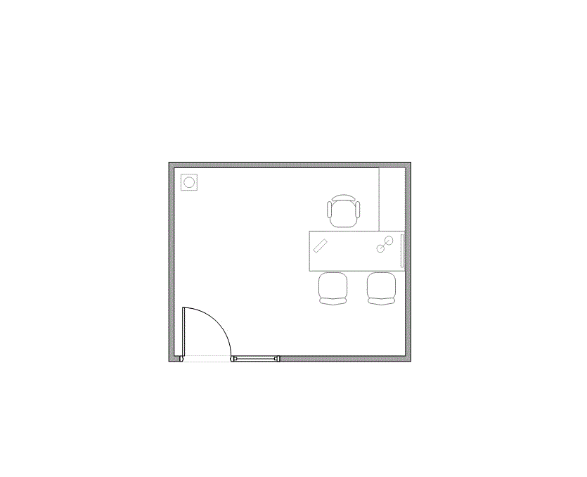 Floor plan of Flexible Office Space for Rent at 3934 FM 1960 Road West 300A