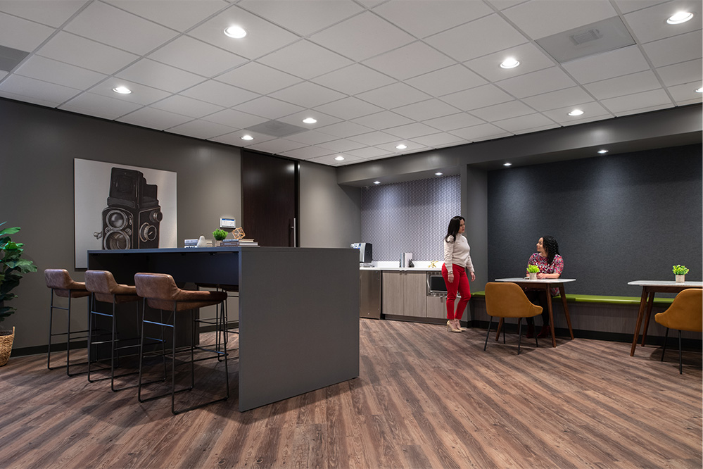 Interior images of Flexible office space at 8100 Washington Ave 7