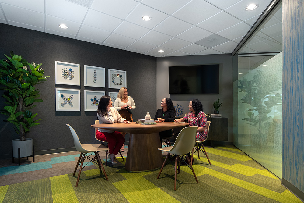 Interior images of Flexible office space at 8100 Washington Ave 12