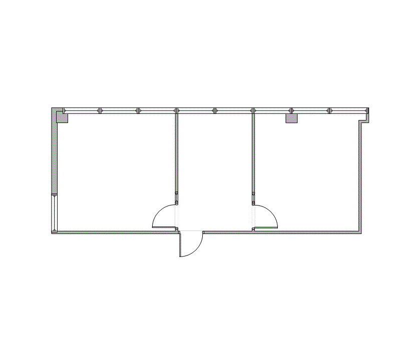 Floor plan of Flexible Office Space for Rent at 8100 Washington Ave 150E