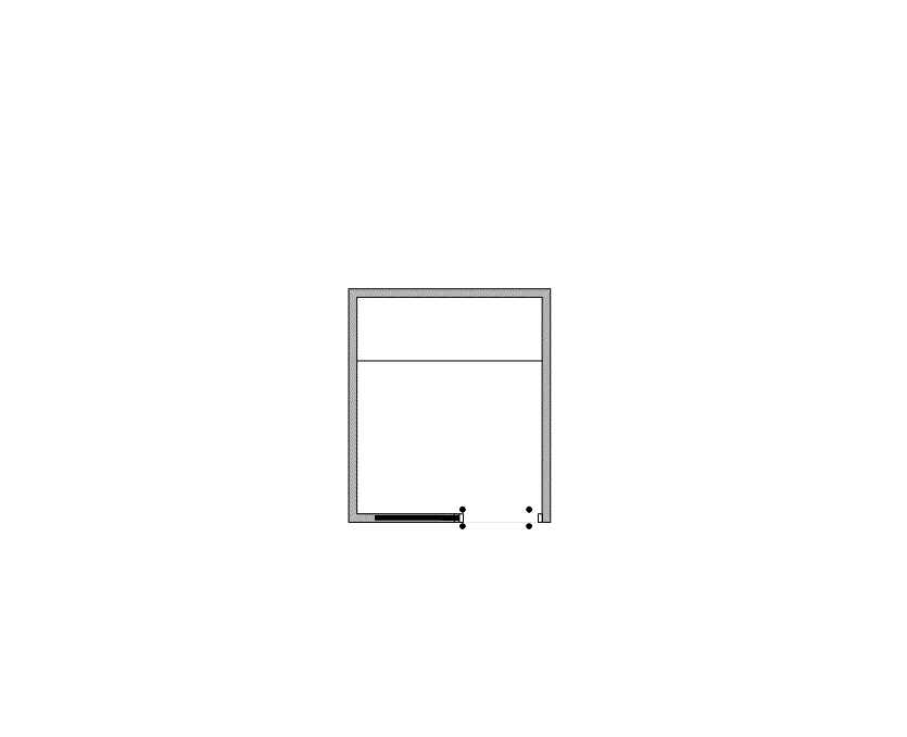 Floor plan of Flexible Office Space for Rent at 8100 Washington Ave 150S