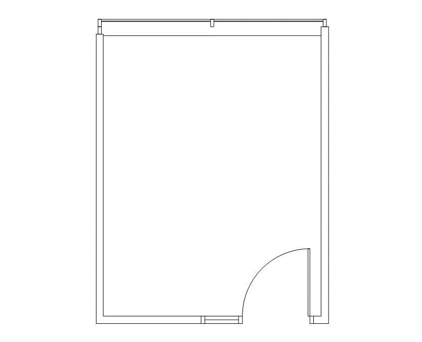 Floor plan of Flexible Office Space for Rent at 8100 Washington Ave 172