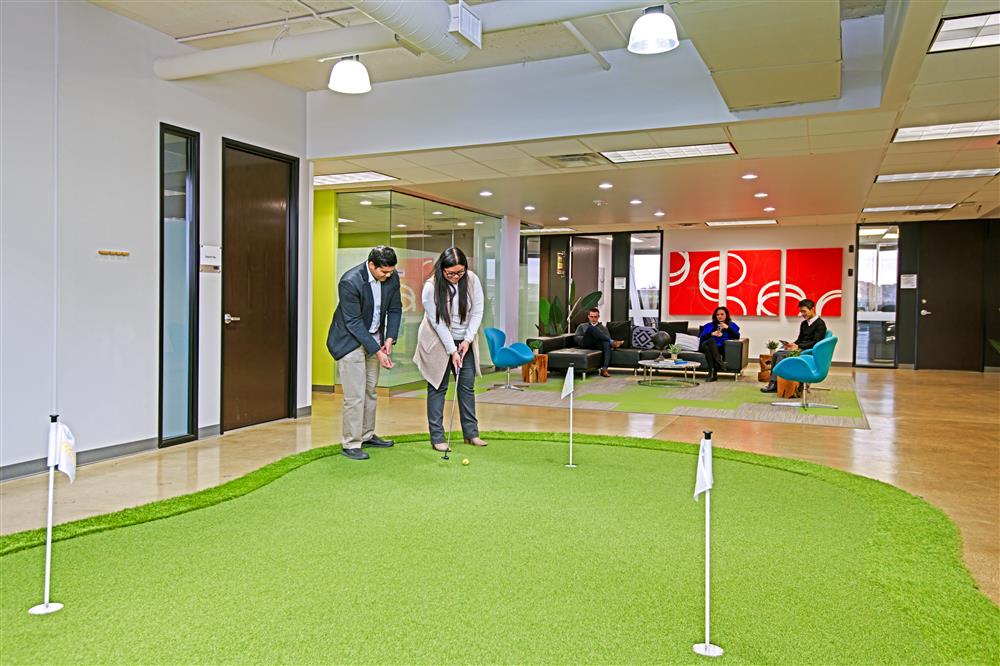 Interior images of Flexible office space at 4425 W. Airport Freeway 12