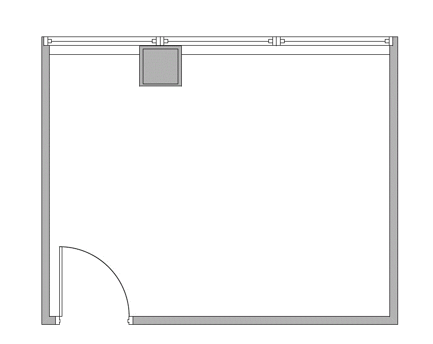 Floor plan of Flexible Office Space for Rent at 4425 W. Airport Freeway 103