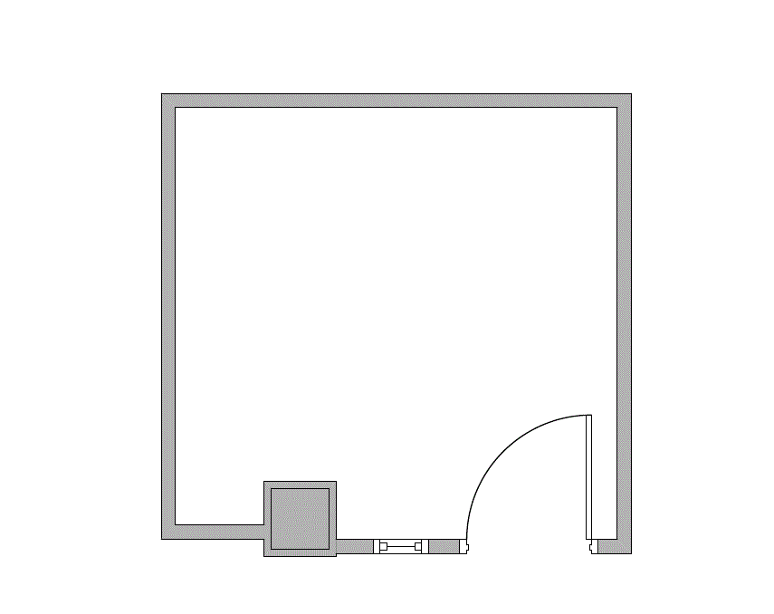 Floor plan of Flexible Office Space for Rent at 4425 W. Airport Freeway 105