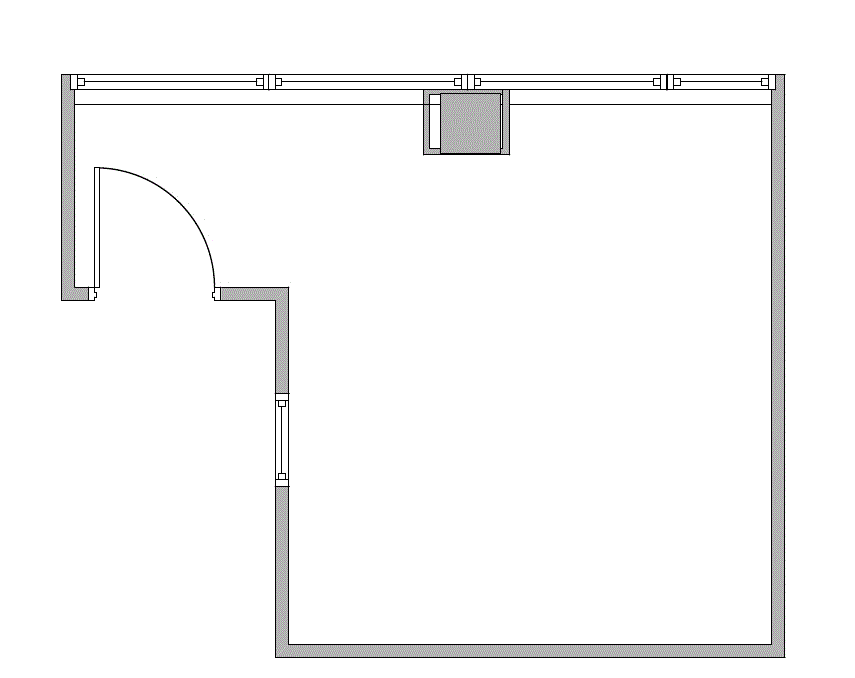 Floor plan of Flexible Office Space for Rent at 4425 W. Airport Freeway 113