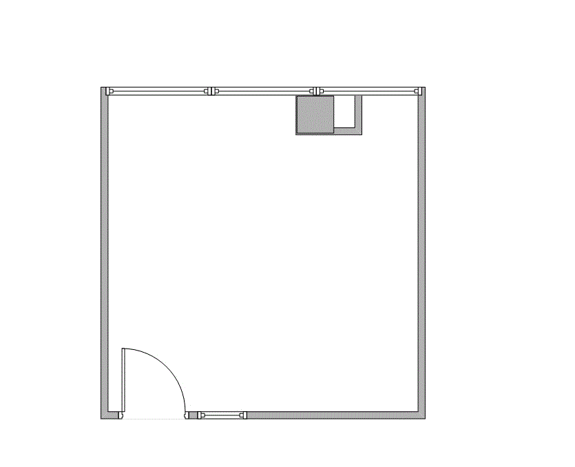 Floor plan of Flexible Office Space for Rent at 4425 W. Airport Freeway 148