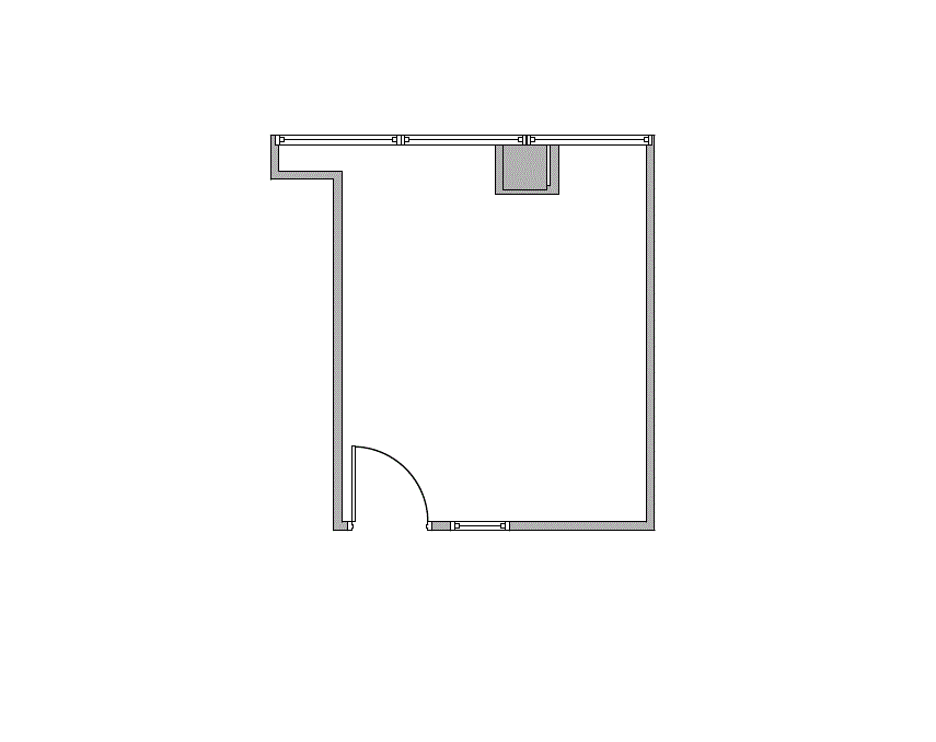 Floor plan of Flexible Office Space for Rent at 4425 W. Airport Freeway 150