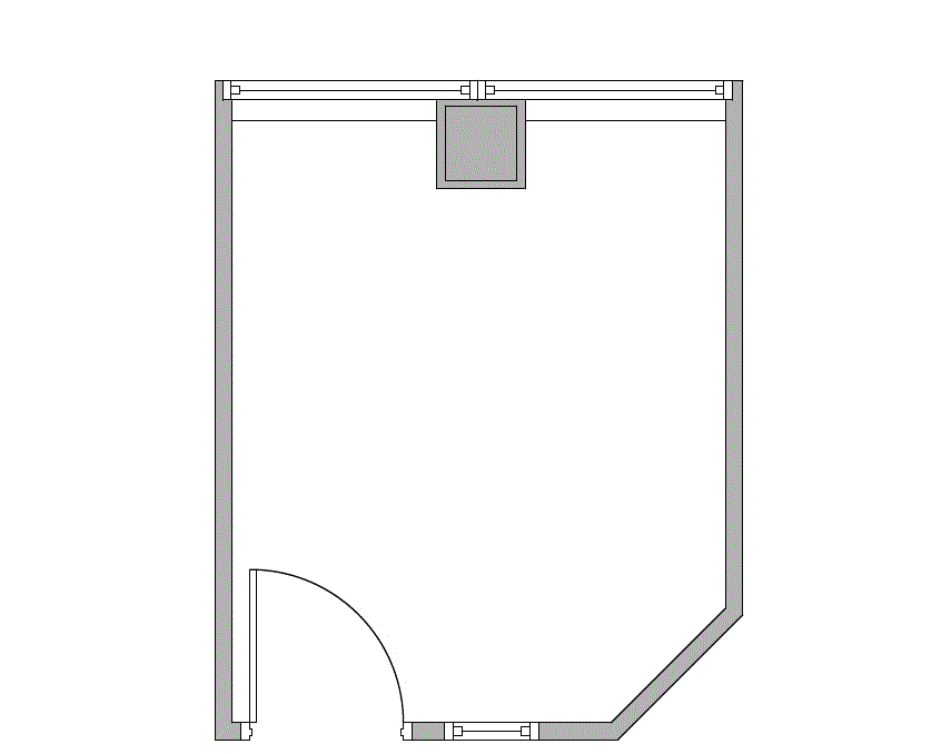 Floor plan of Flexible Office Space for Rent at 4425 W. Airport Freeway 351