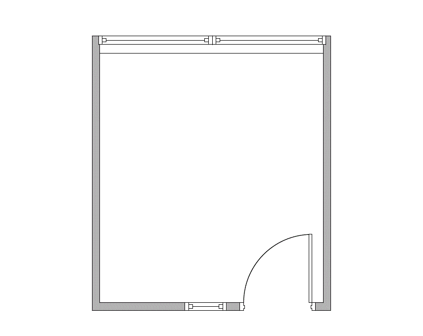 Floor plan of Flexible Office Space for Rent at 4425 W. Airport Freeway 363