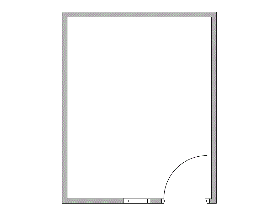 Floor plan of Flexible Office Space for Rent at 4425 W. Airport Freeway 366