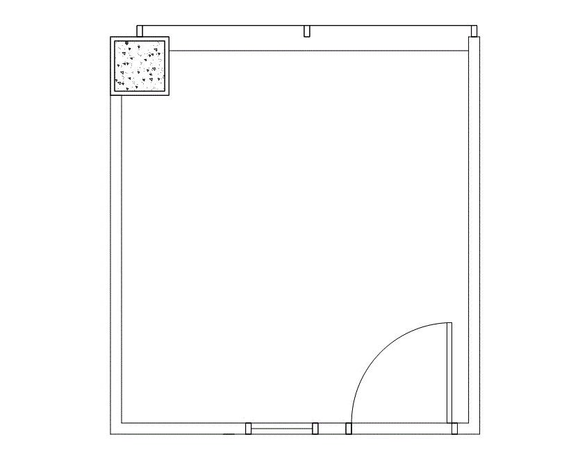 Floor plan of Flexible Office Space for Rent at 4425 W. Airport Freeway 377
