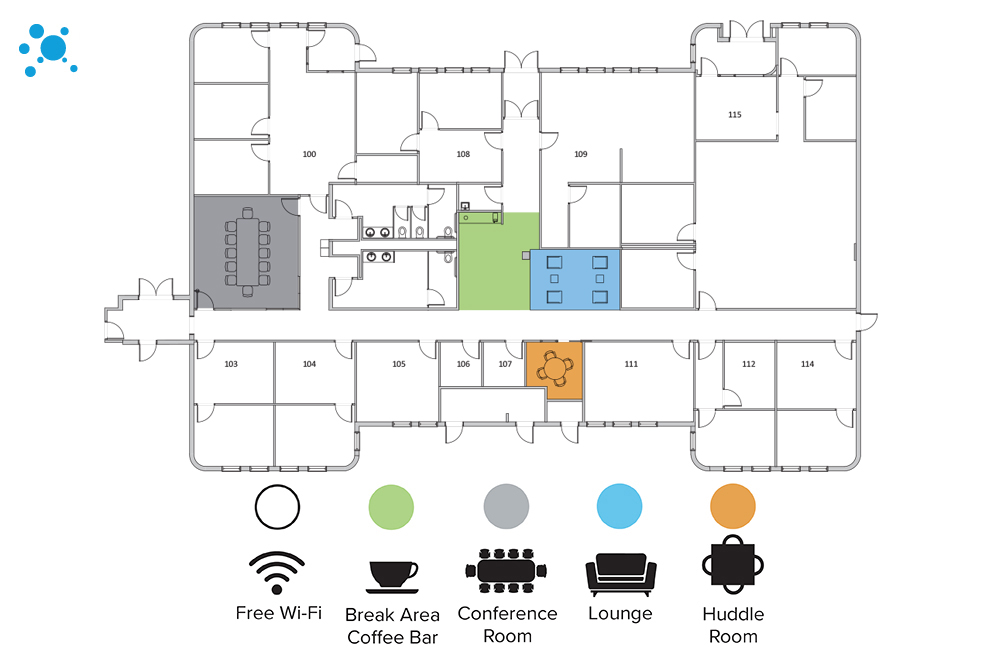 Interior images of Flexible office space at 3205-3231 North Wilke Road 7