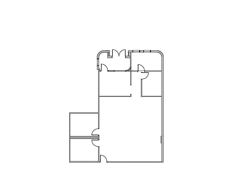 Floor plan of Flexible Office Space for Rent at 3205-3231 North Wilke Road 3209-115