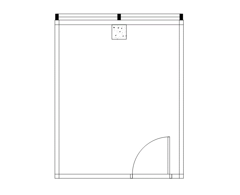 Floor plan of Flexible Office Space for Rent at 90 East Halsey Road 322