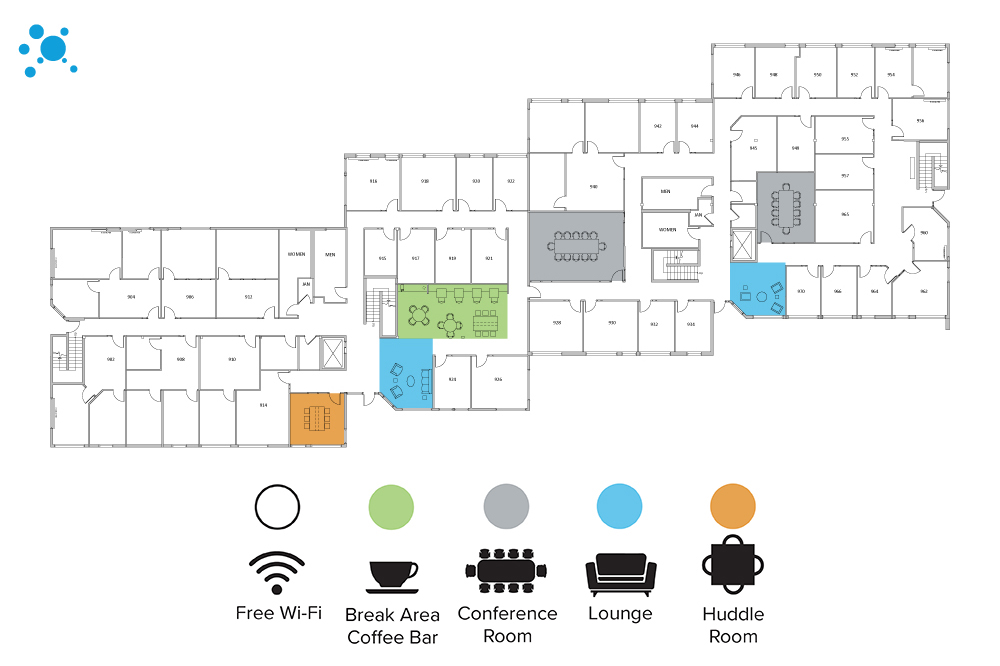 Interior images of Flexible office space at 2100 Manchester Road 4
