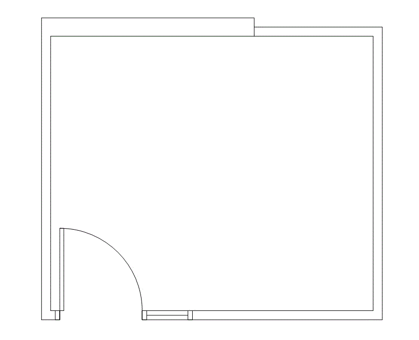Floor plan of Flexible Office Space for Rent at 3030 Warrenville Road 450-29