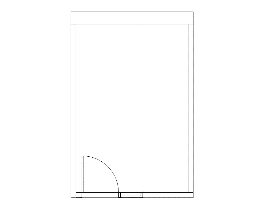Floor plan of Flexible Office Space for Rent at 3101-3111 N Central Avenue A208
