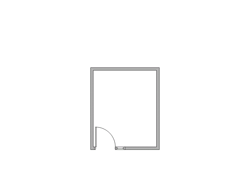 Floor plan of Flexible Office Space for Rent at 3101-3111 N Central Avenue A217