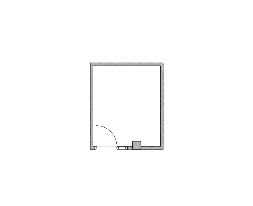 Floor plan of Flexible Office Space for Rent at 3101-3111 N Central Avenue A219