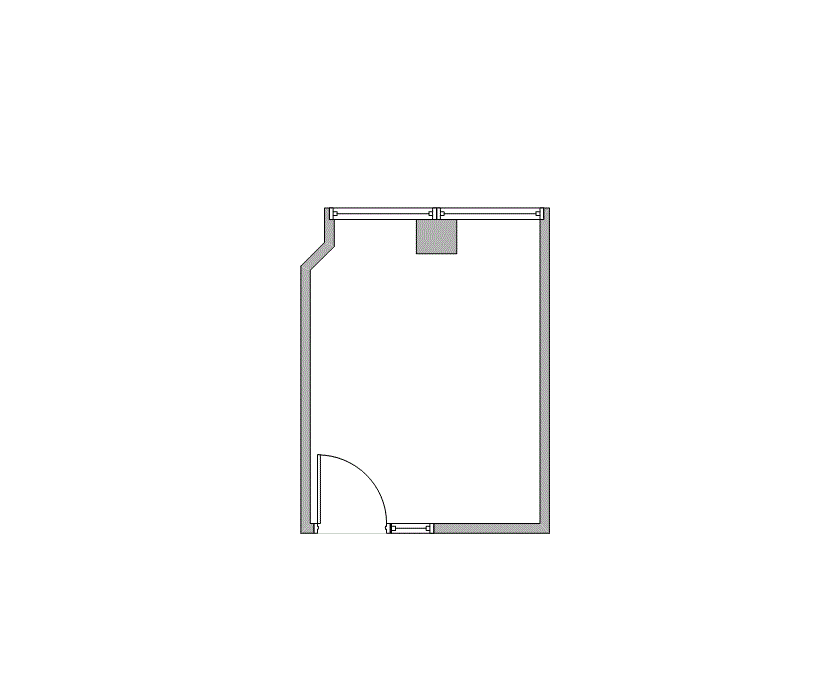 Floor plan of Flexible Office Space for Rent at 3101-3111 N Central Avenue A222