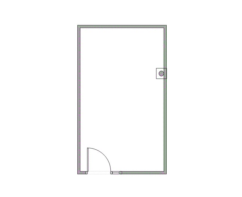 Floor plan of Flexible Office Space for Rent at 1300 Bay Area Boulevard B150-01