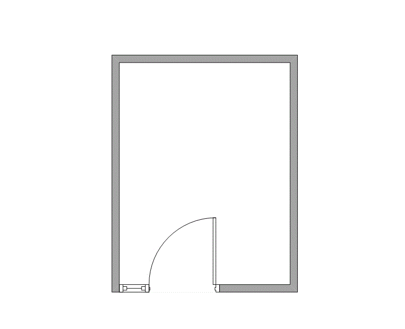 Floor plan of Flexible Office Space for Rent at 1300 Bay Area Boulevard B150-07