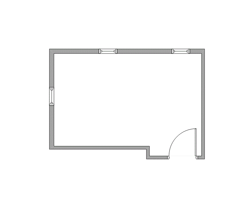 Floor plan of Flexible Office Space for Rent at 1300 Bay Area Boulevard B150-28
