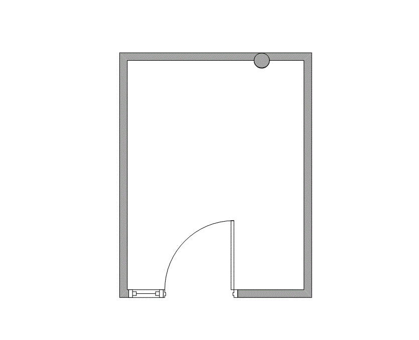 Floor plan of Flexible Office Space for Rent at 1300 Bay Area Boulevard B150-35