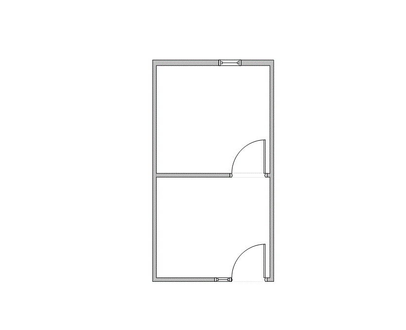 Floor plan of Flexible Office Space for Rent at 1300 Bay Area Boulevard B230