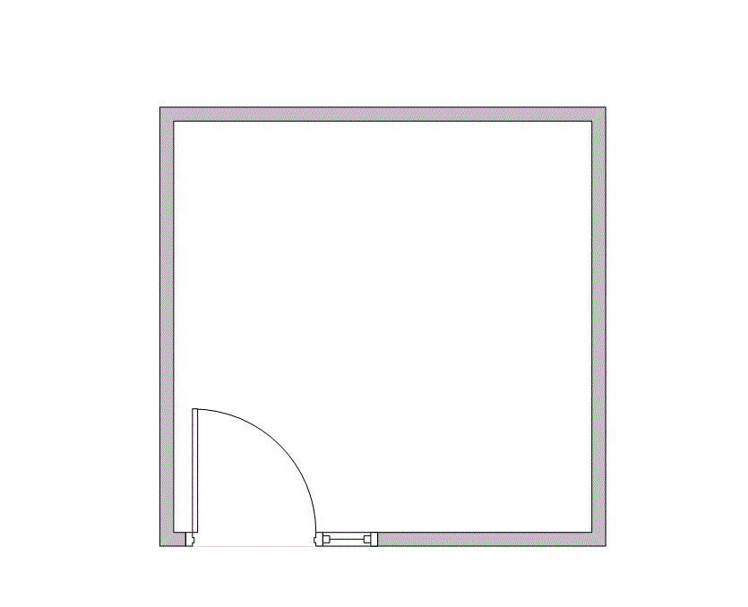 Floor plan of Flexible Office Space for Rent at 1300 Bay Area Boulevard B231