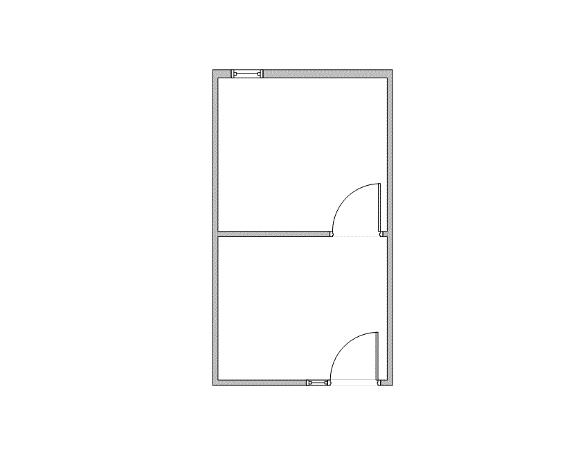 Floor plan of Flexible Office Space for Rent at 1300 Bay Area Boulevard B234