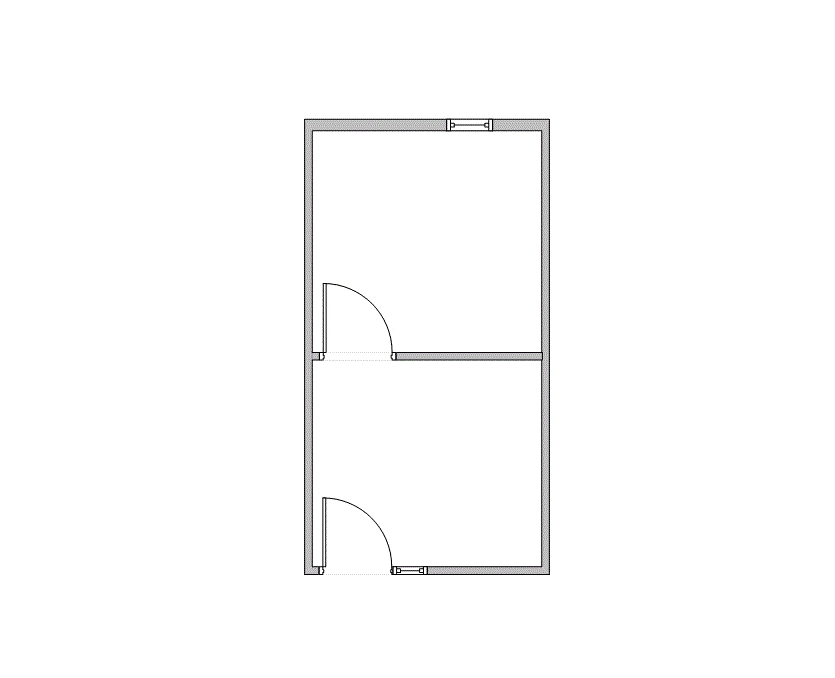 Floor plan of Flexible Office Space for Rent at 1300 Bay Area Boulevard B236