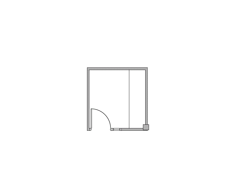 Floor plan of Flexible Office Space for Rent at 85 Swanson Road 245