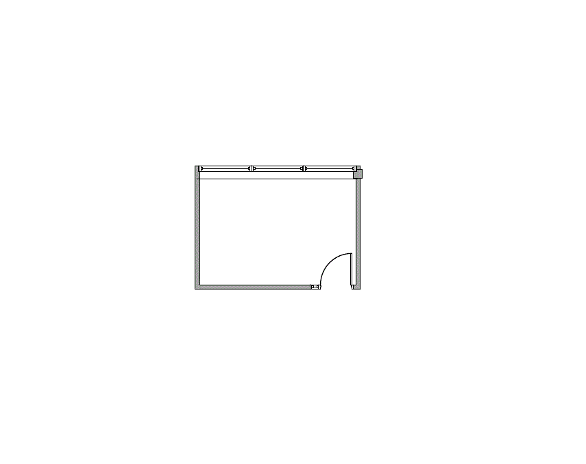 Floor plan of Flexible Office Space for Rent at 85 Swanson Road 320H