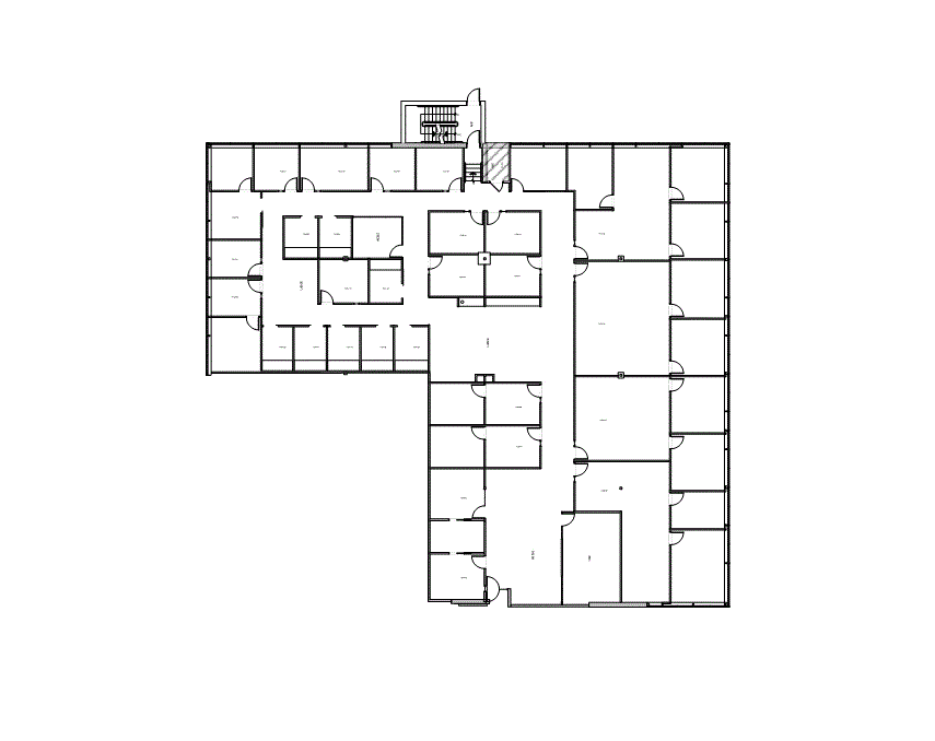 Floor plan of Flexible Office Space for Rent at 67 Forest Street 260.WS