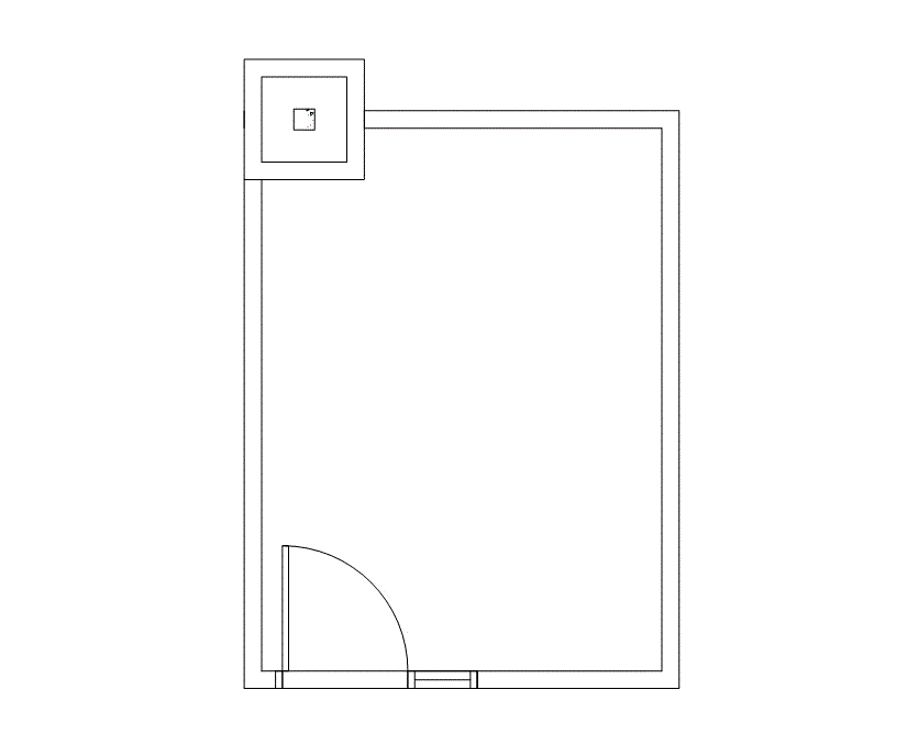 Floor plan of Flexible Office Space for Rent at 67 Forest Street 277