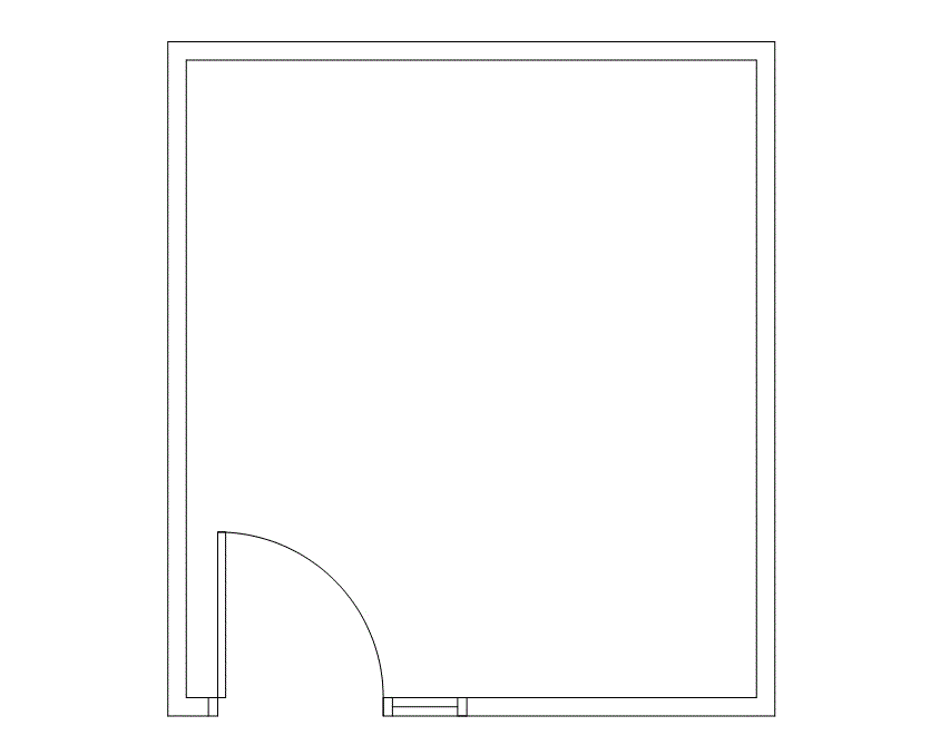 Floor plan of Flexible Office Space for Rent at 67 Forest Street 350-15