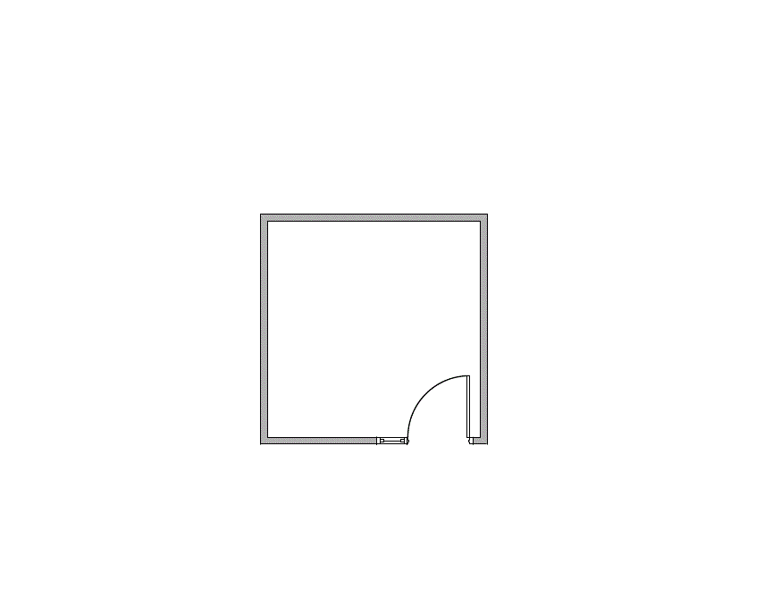Floor plan of Flexible Office Space for Rent at 67 Forest Street 350-24