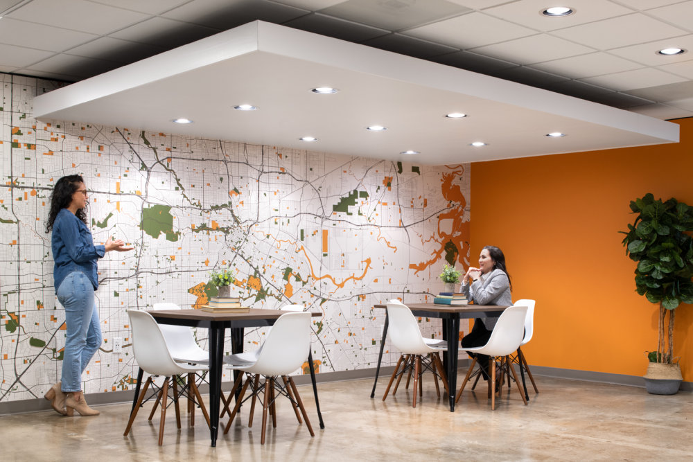 Interior images of Flexible office space at 2000 Crawford St 9