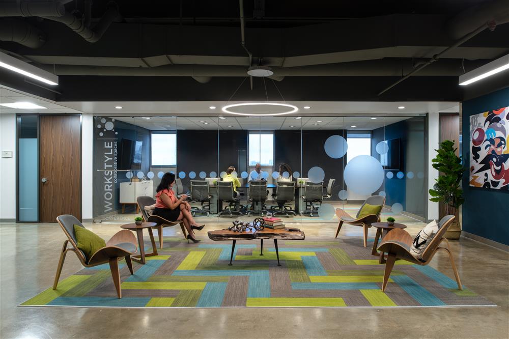 Interior images of Flexible office space at 2000 Crawford St 16