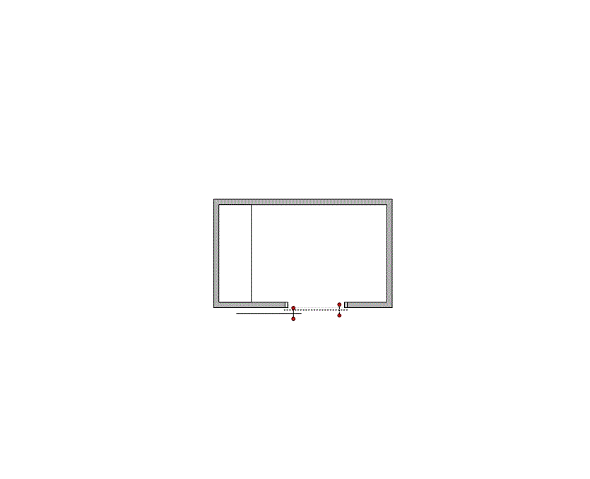 Floor plan of Flexible Office Space for Rent at 2000 Crawford St 1635